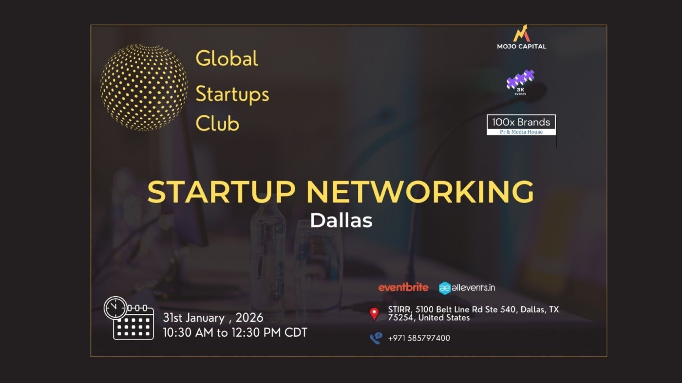 GLOBAL STARTUPS CLUB l STARTUP NETWORKING Dallas 2026