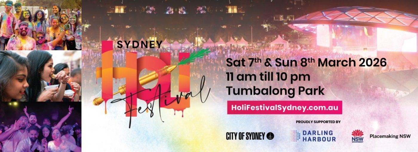 Holi Festival Sydney 7th March