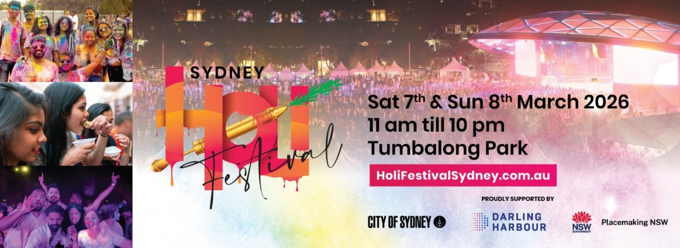 Holi Festival Sydney 8th March