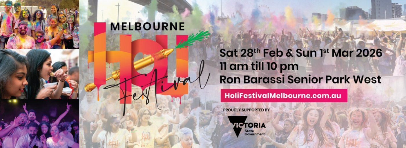 Holi Festival Melbourne - 28th Feb 2026