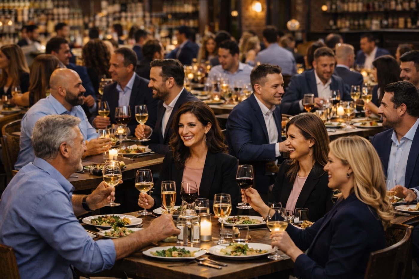 Networking Meetup Dinner For Entrepreneurs, Business People &amp; Professionals