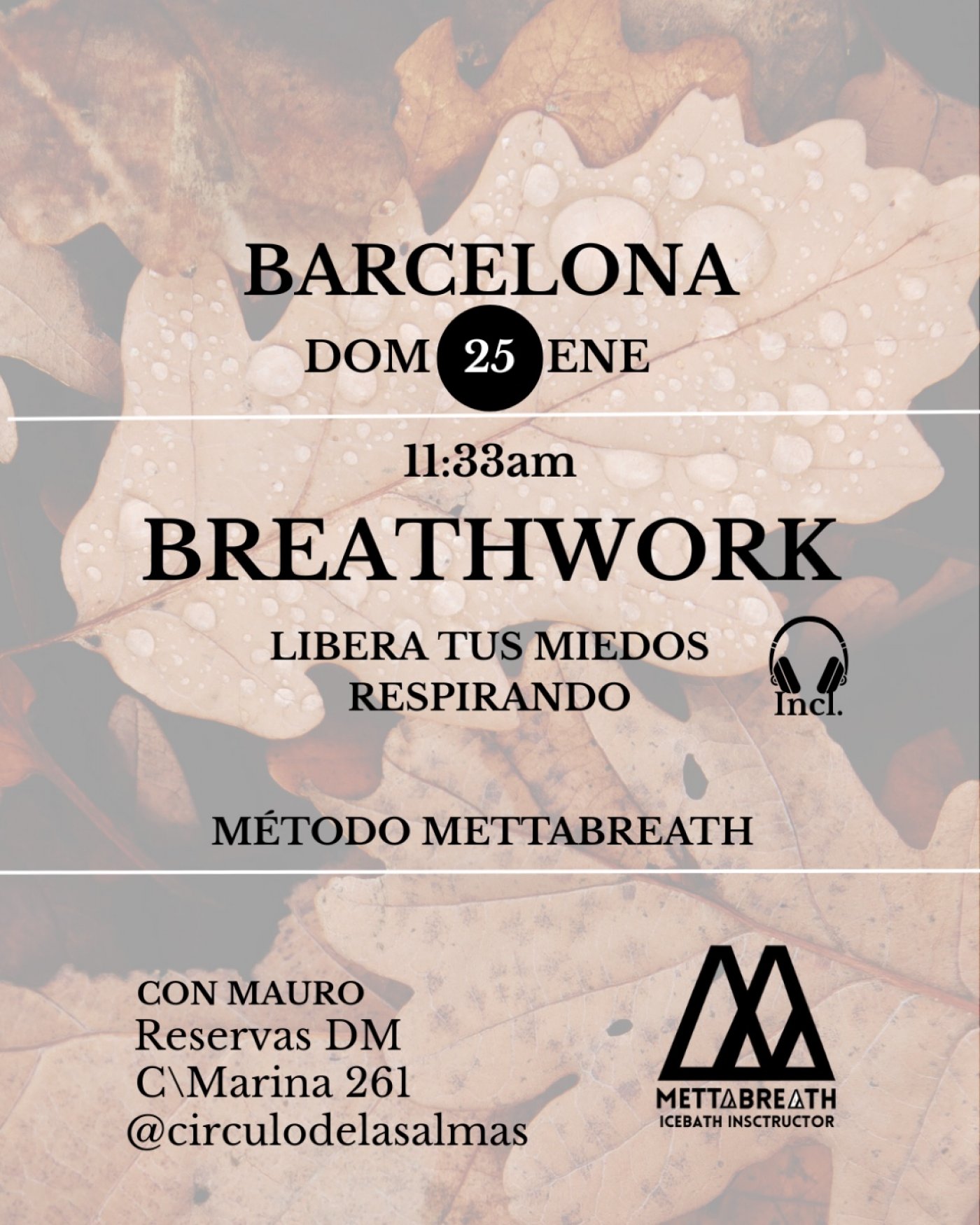 Breathwork- Suelta el Miedo Respirando
