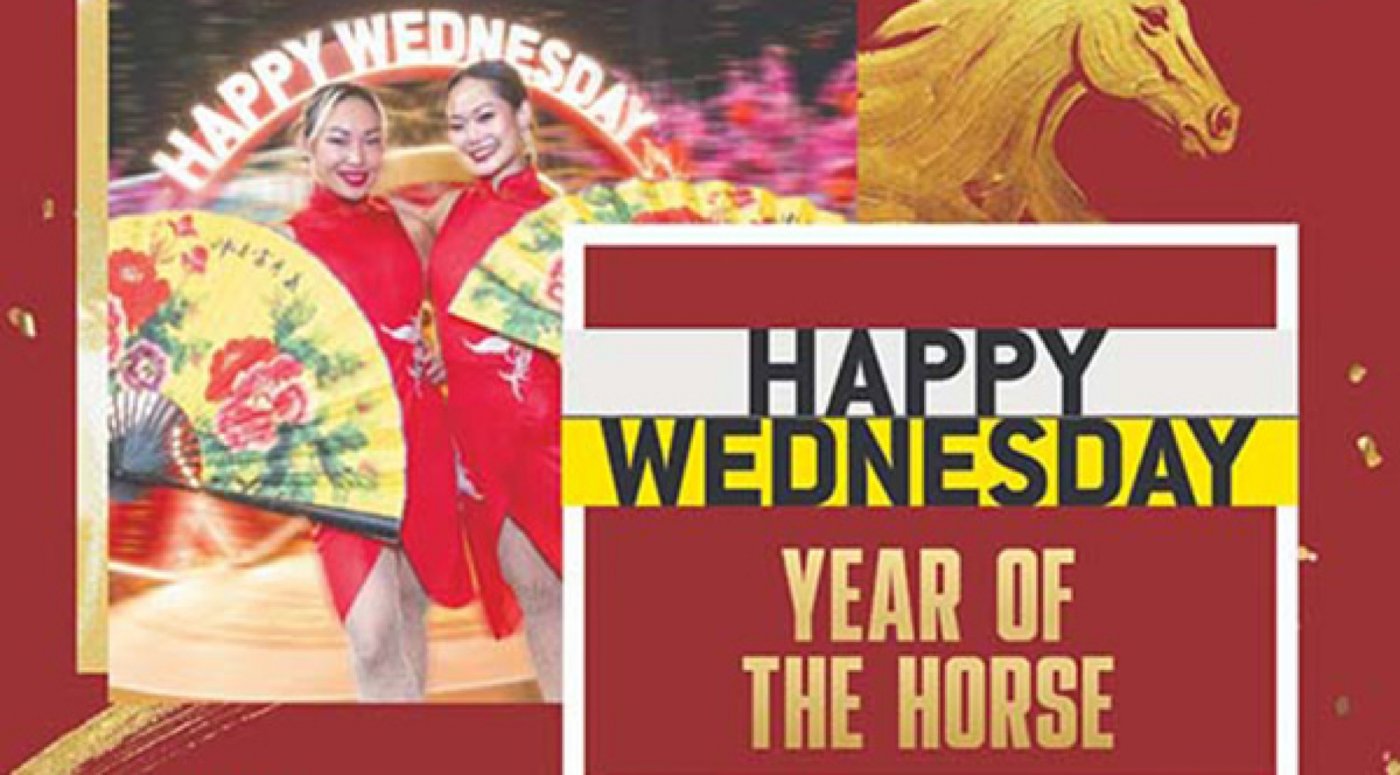 Year of the Horse at Happy Valley - Happy Wednesday Chinese New Year | Hong Kong
