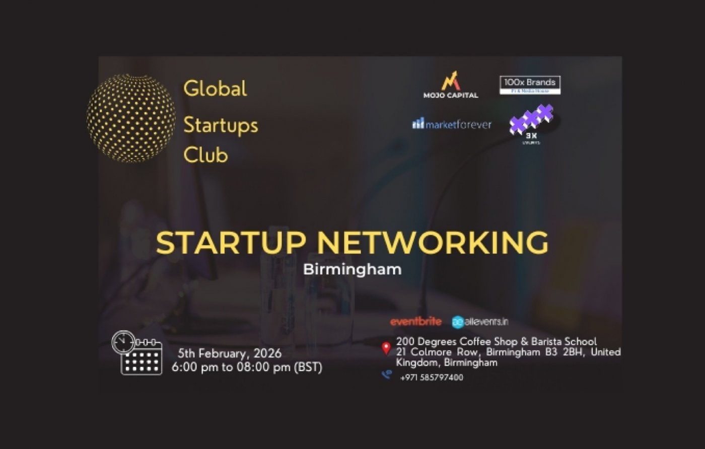 GLOBAL STARTUPS CLUB l STARTUP NETWORKING Birmingham 2026