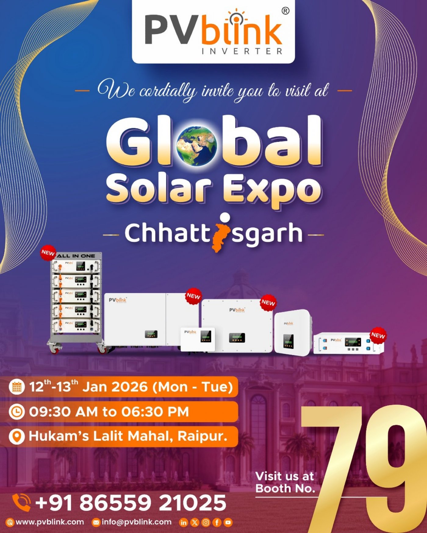Join Us at Global Solar Expo Chhattisgarh 2026: PVblink Invites You to ...