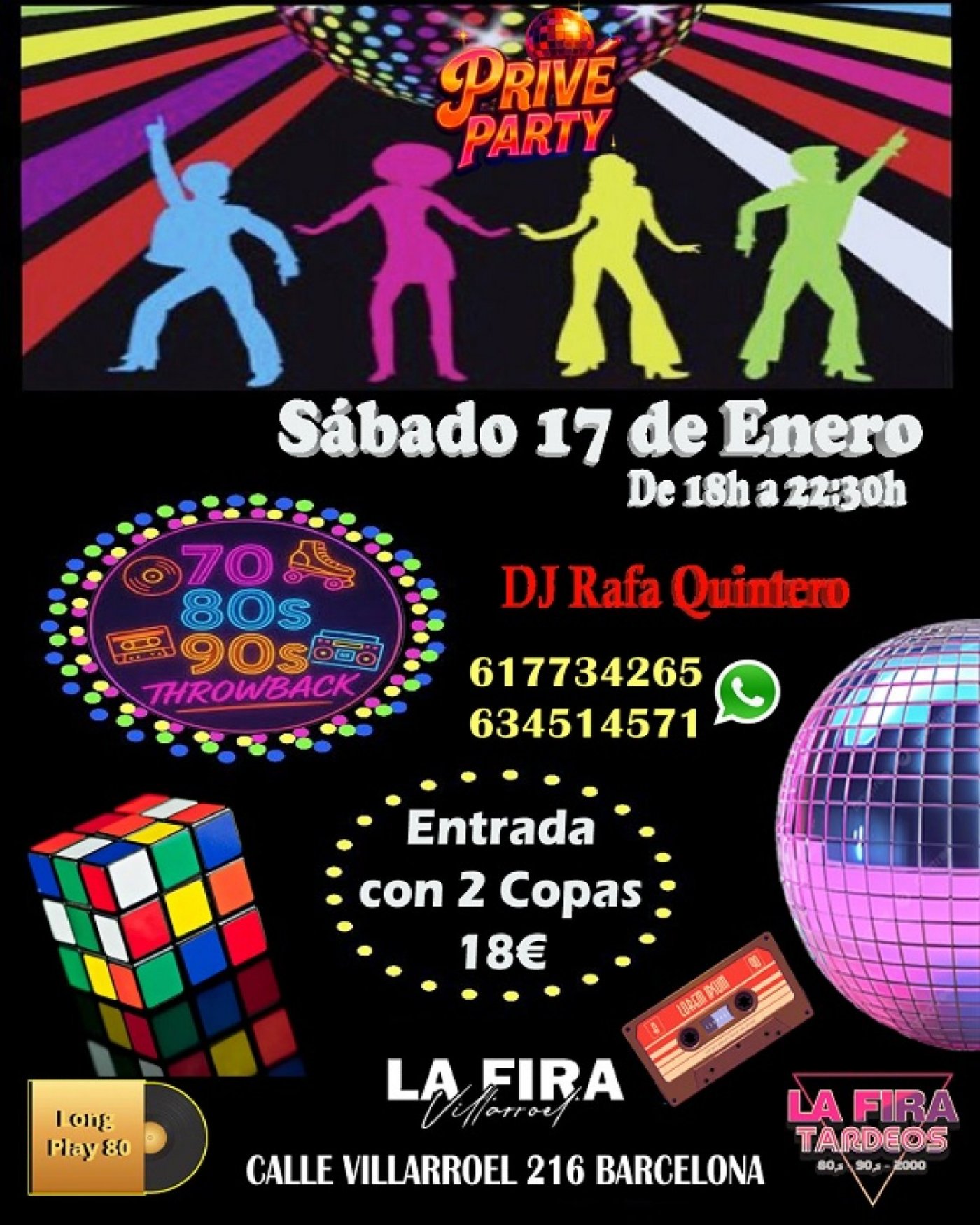 Privé Party Nos Encantan Los 70s 80s 90s