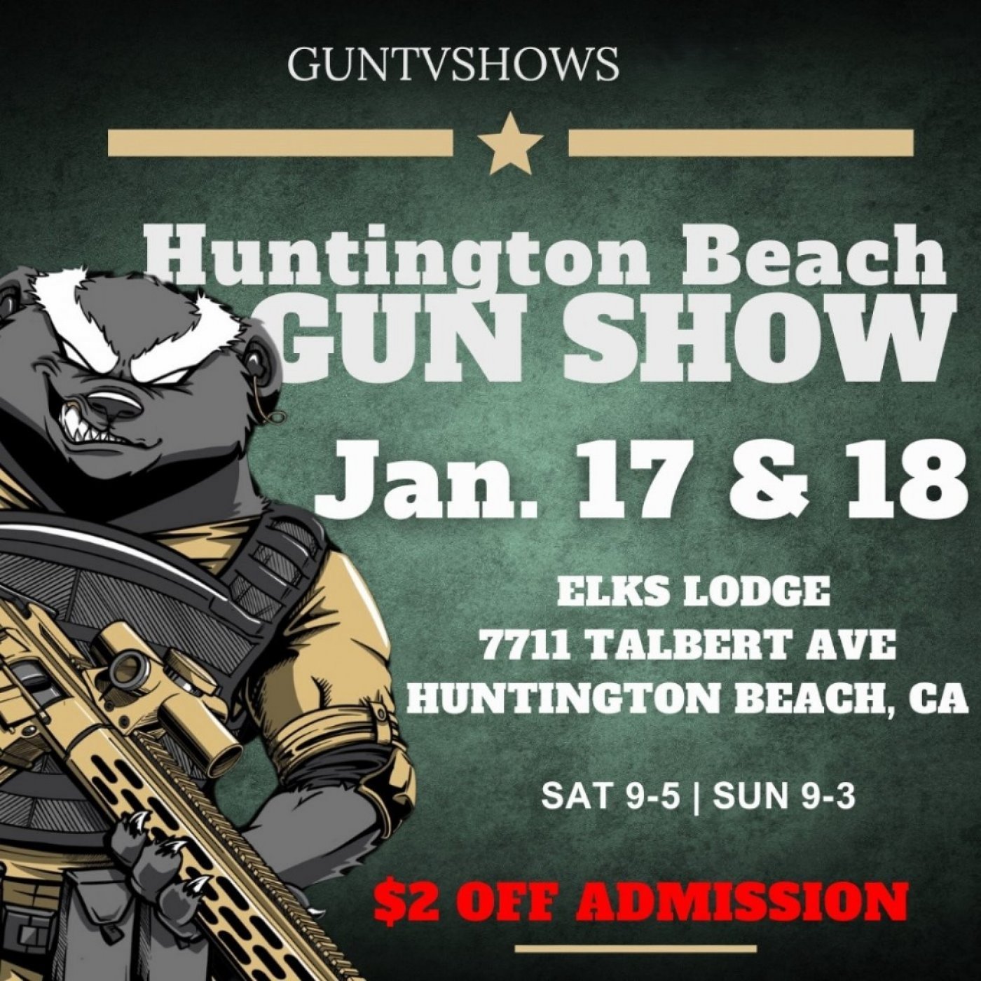 Huntington Beach Gun Show