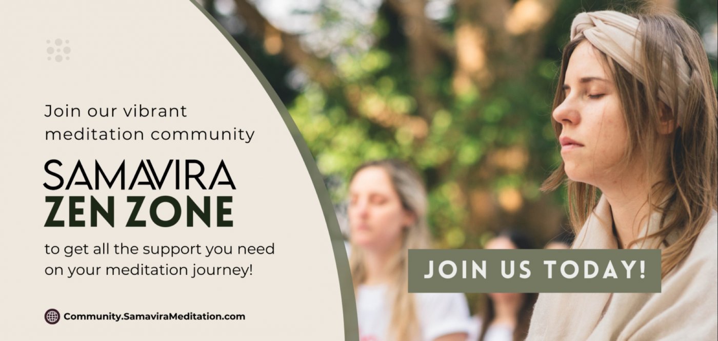 ༻ Join our online Meditation Community!