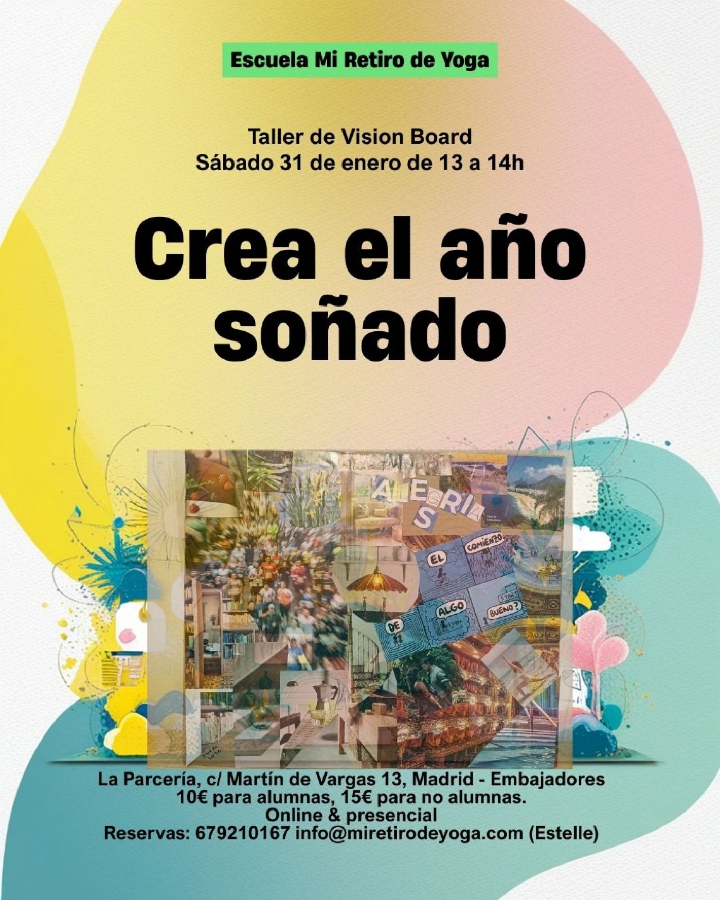 Taller Crea tu año soñado