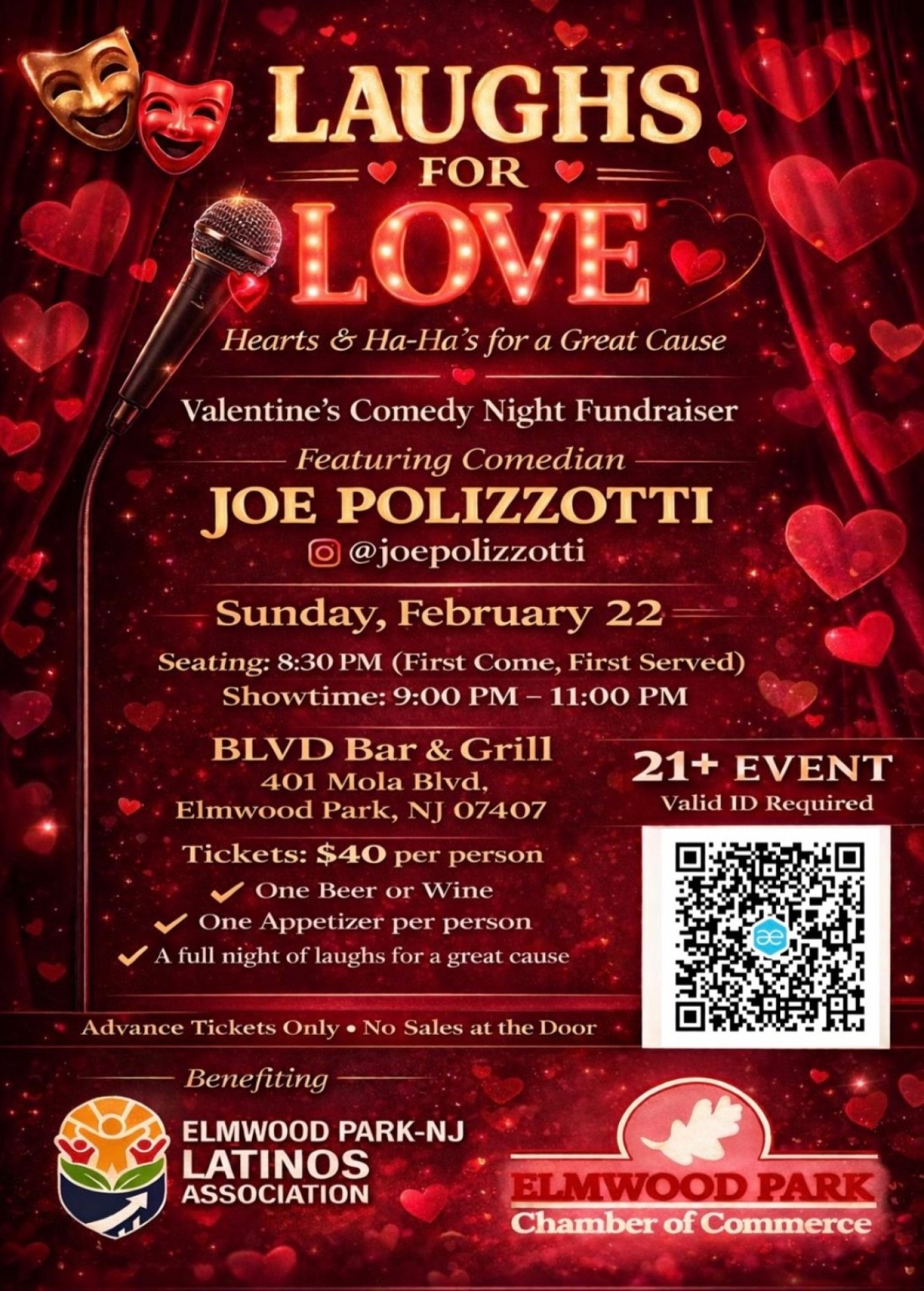 Laughs for Love Comedy benefit for the EPLA and NEPCC