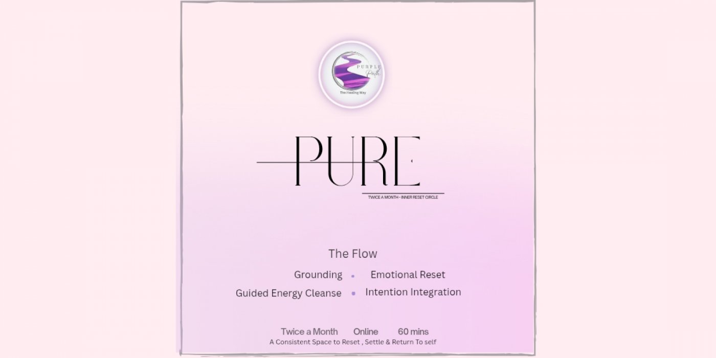 Pure - Energy Reset &  cleansing session | Online Event | AllEvents