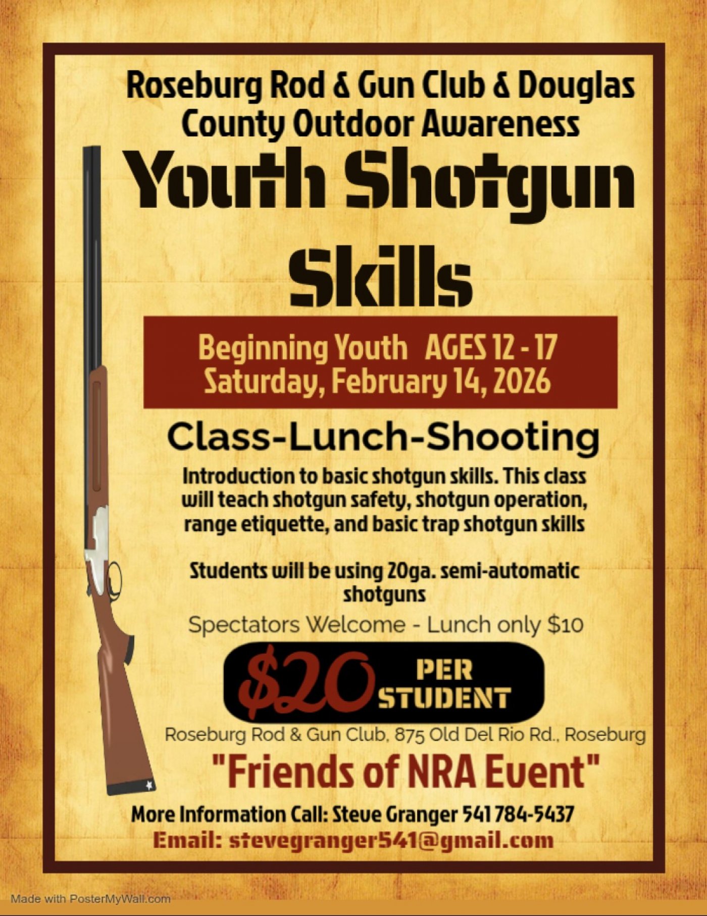 Beginning Youth Shotgun Skills