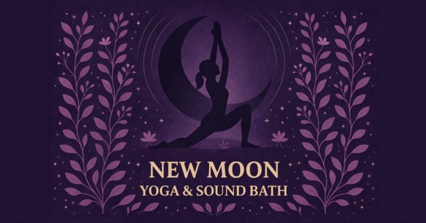 Self-Love New Moon Reset: Yoga, Reiki & Sound Bath