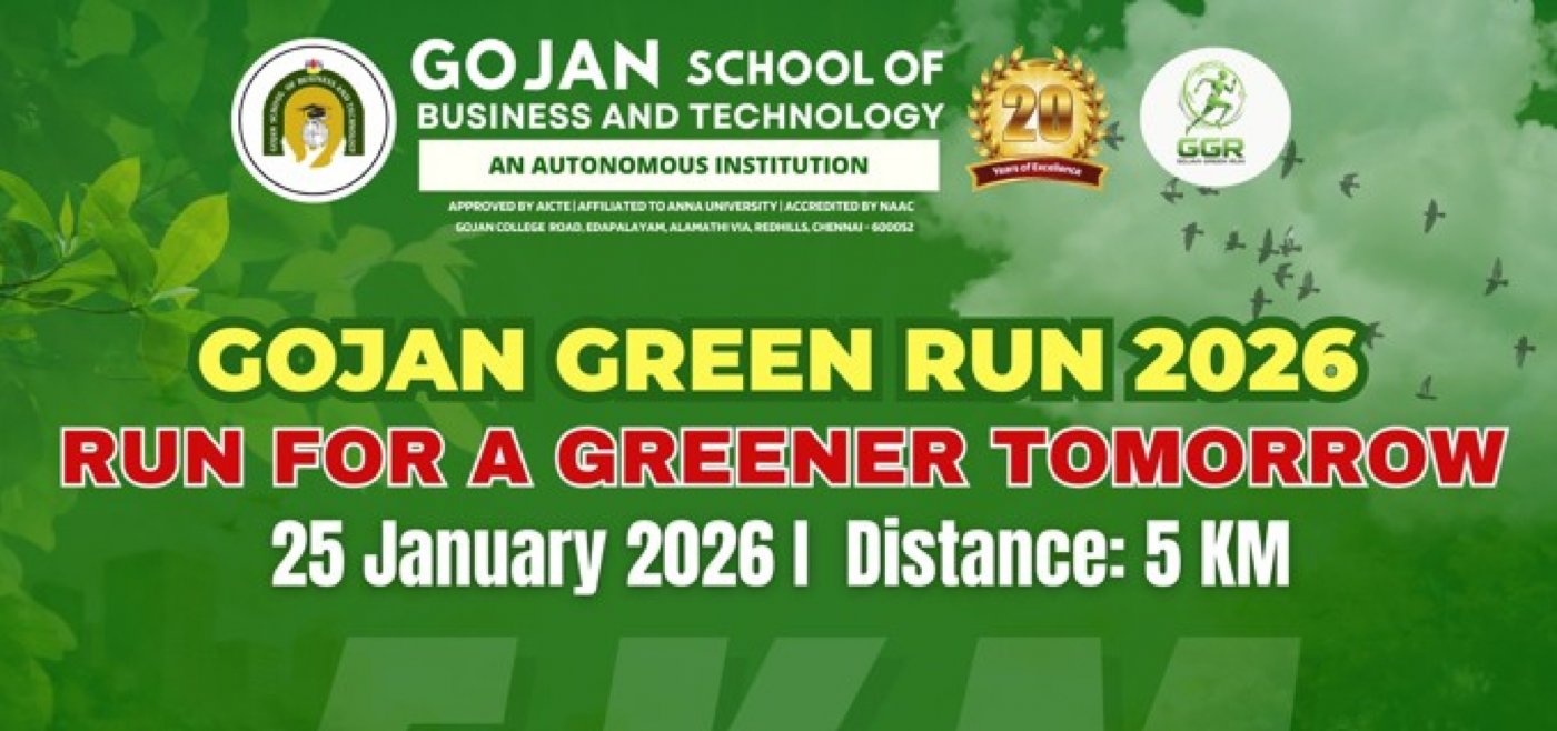 Gojan Green Run 2026 – Chennai | Jan 25, 2026 | Book Tickets