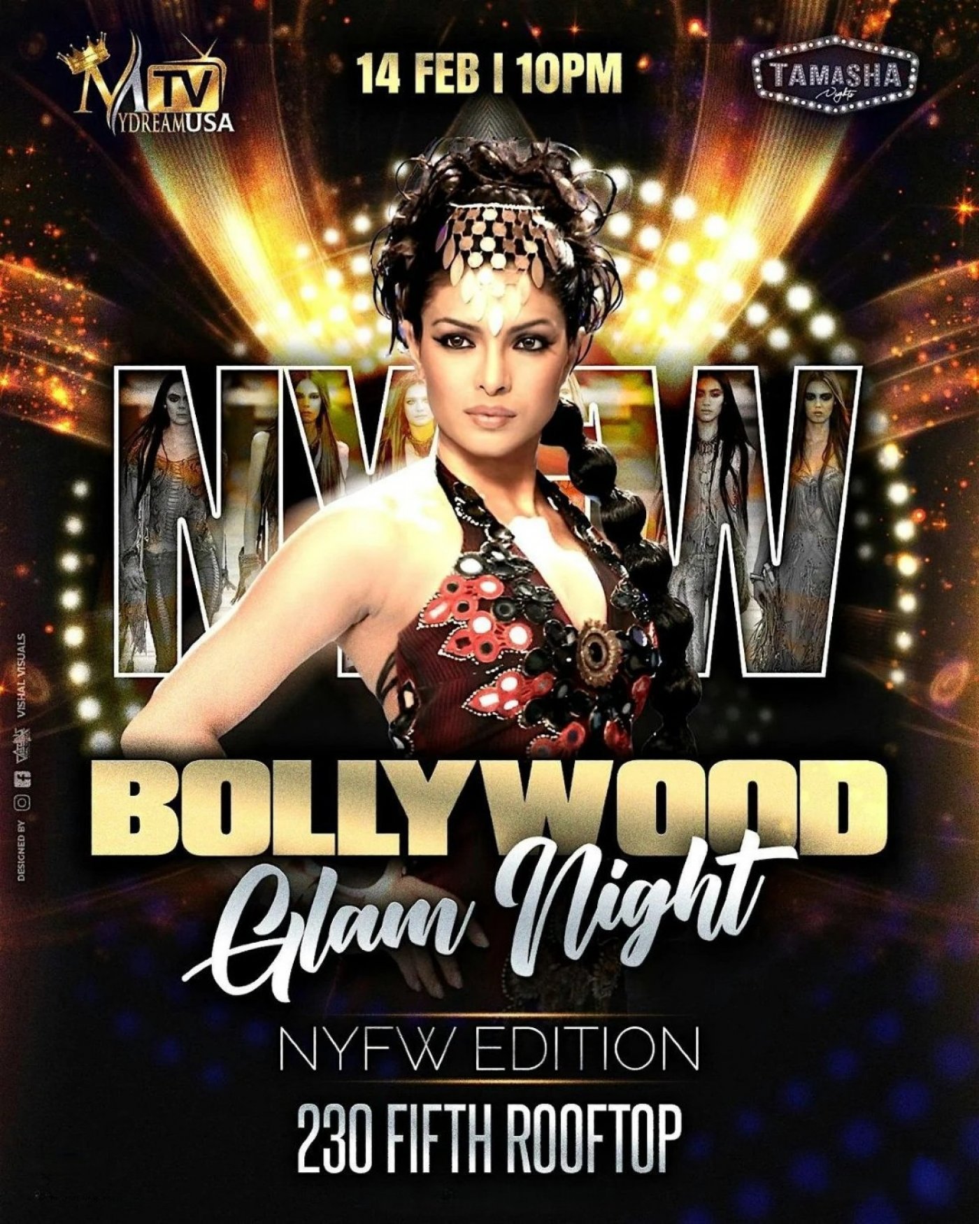 NYFW BOLLYWOOD GLAM PARTY @230 FIFTH AVE