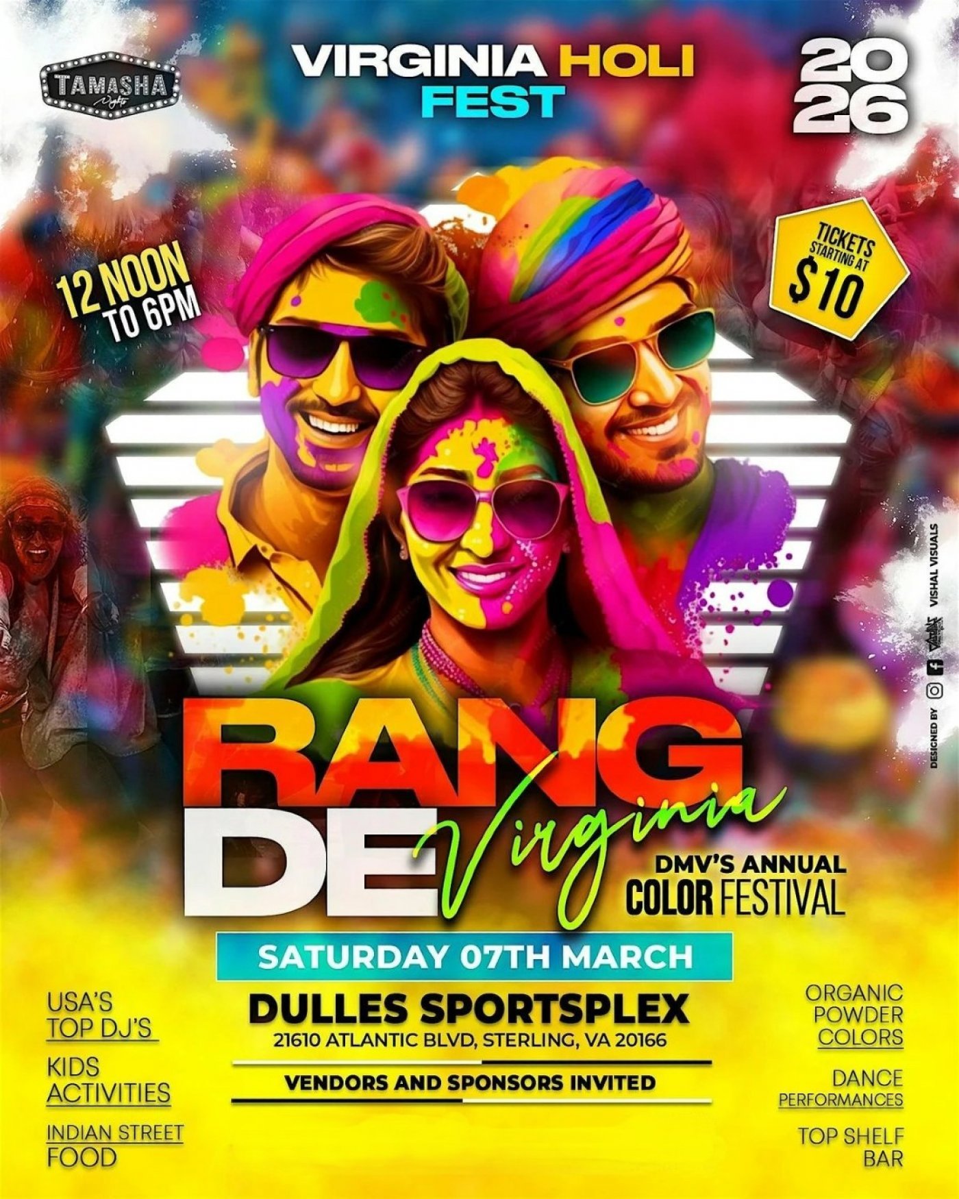 RANG DE VIRGINIA- HOLI COLOR FEST 2026