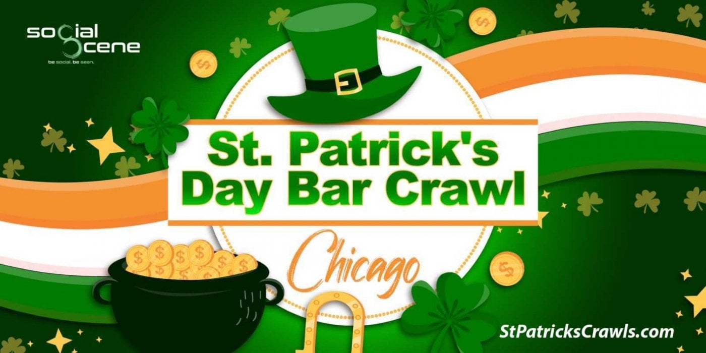 2026 Chicago St Patrick’s Day Bar Crawl Saturday All Access AE