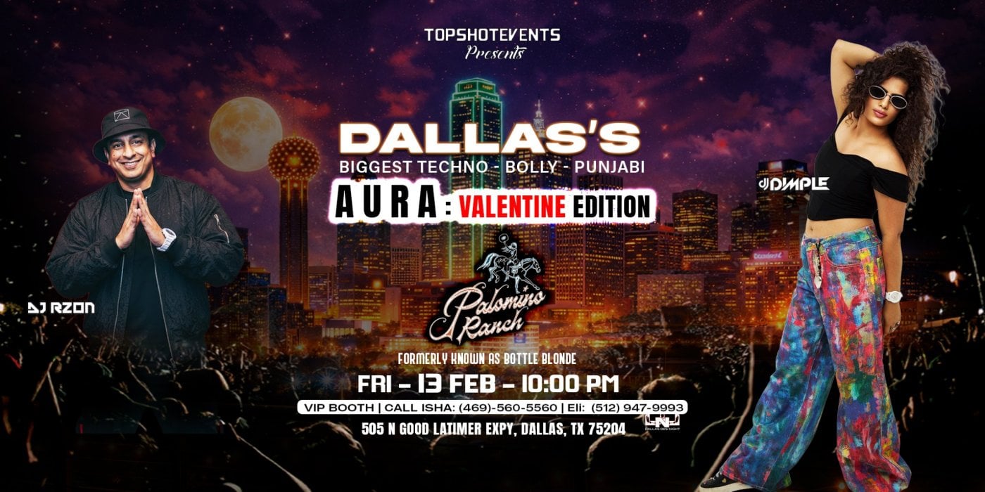 Aura: Valentine Edition at Palomino Ranch | Dallas Downtown