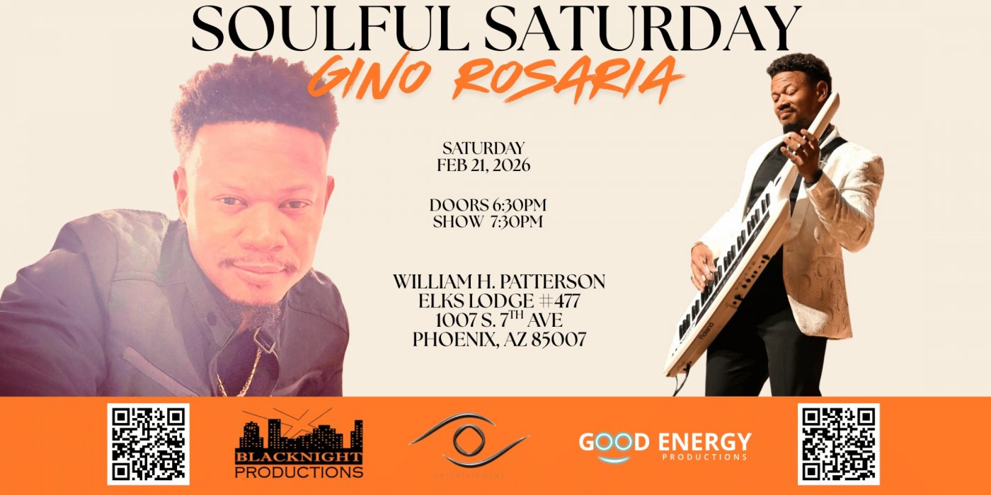 Soulful Saturday with Gino Rosaria