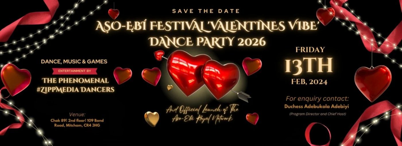 AŞO-ĘBÍ FESTIVAL VALENTINES💘VIBE DANCE PARTY 2026…