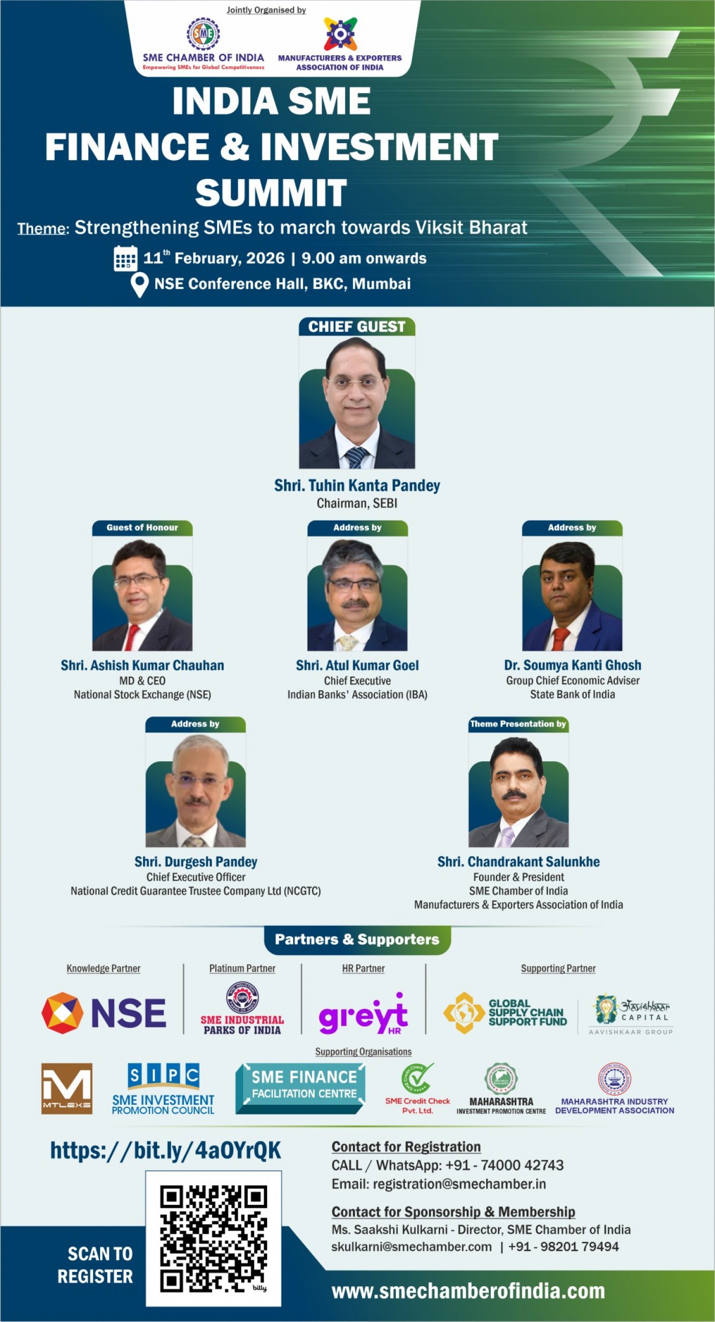 INDIA SME FINANCE & INVESTMENT SUMMIT – Mumbai | Feb 11, 2026