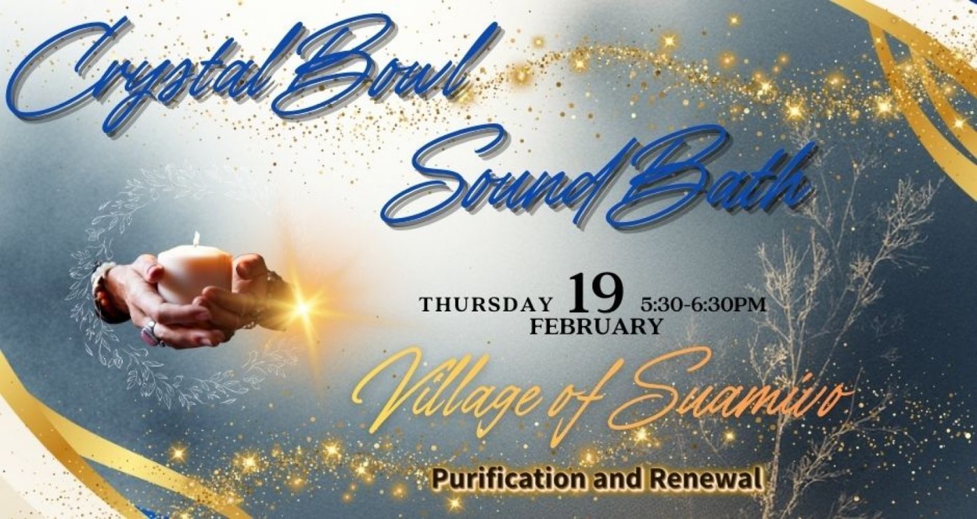 Crystal Bowl Sound Bath – Purification and Renewal