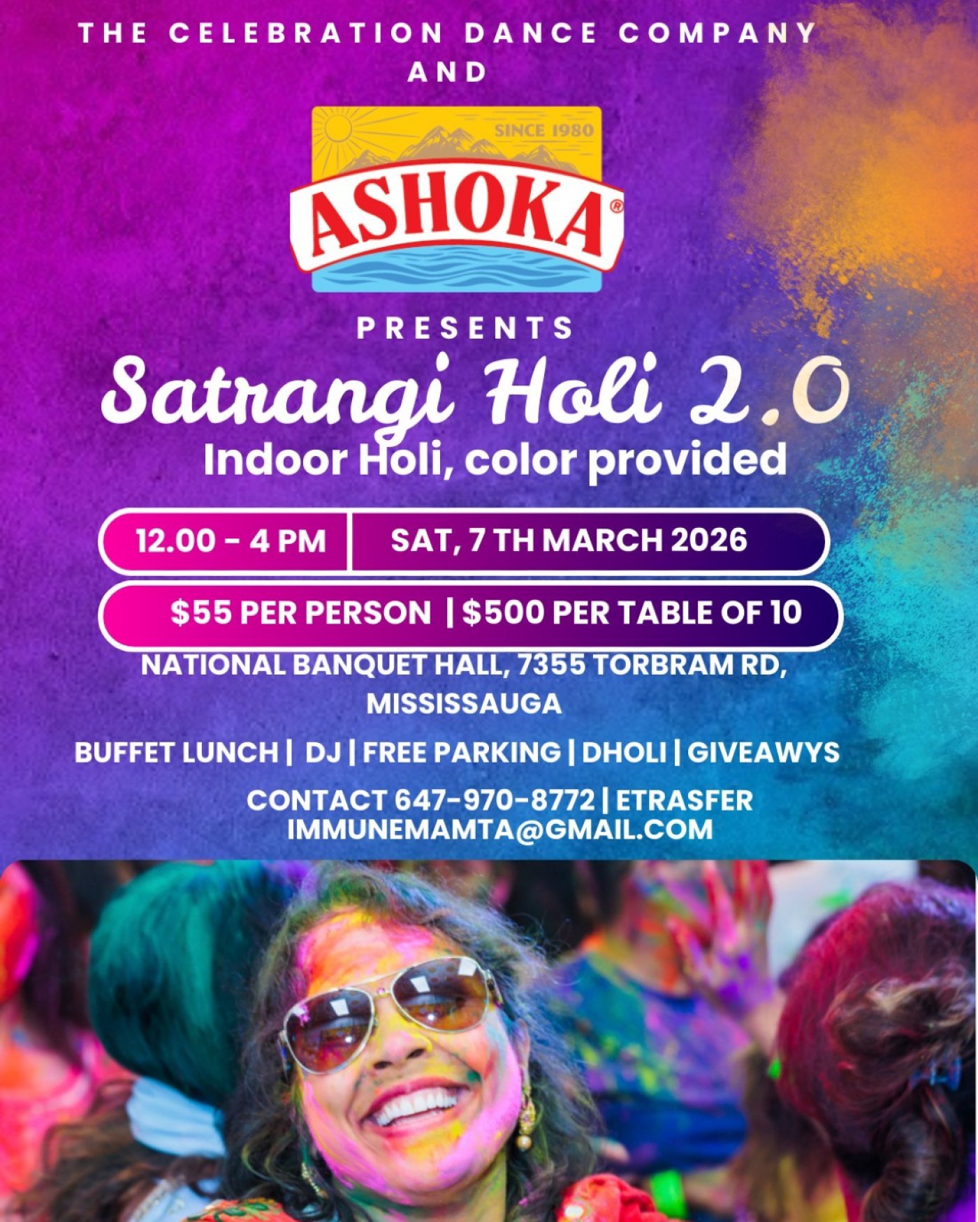 Satrangi Holi- Play Holi Indoors