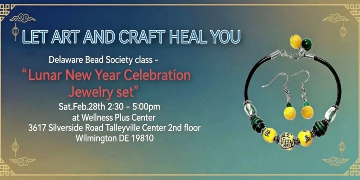 Bead Society Class: “Lunar New Year Celebration Jewelry set"
