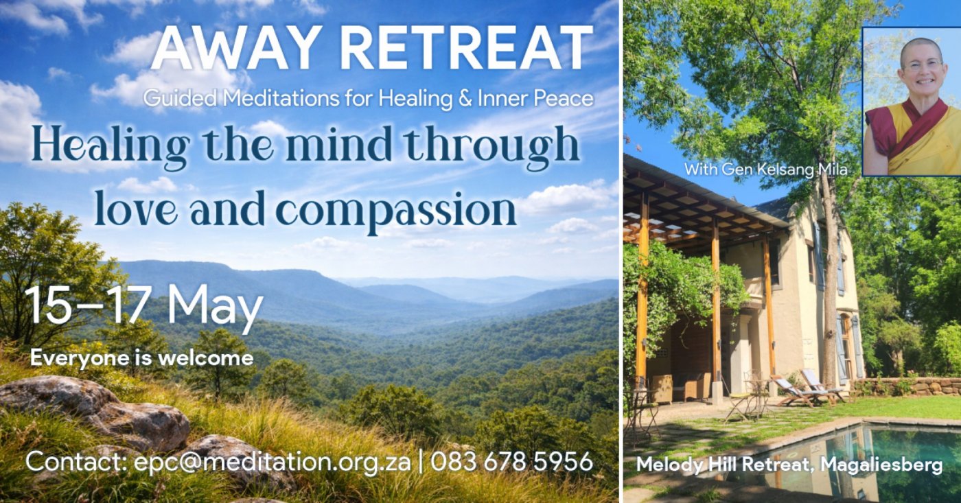 Away Retreat – Healing the mind through love and compassion.