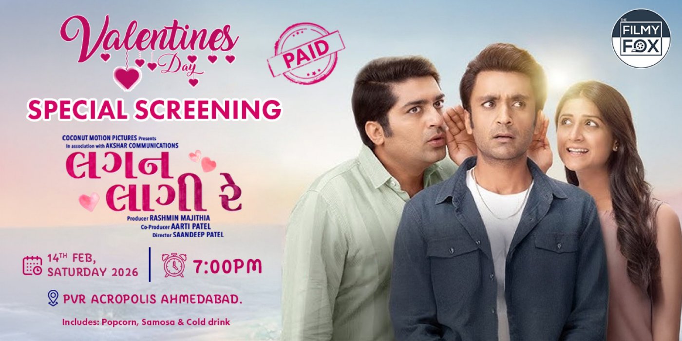 Lagan Laagii Re - Special Screening (Paid) by TheFilmyFox, PVR ...