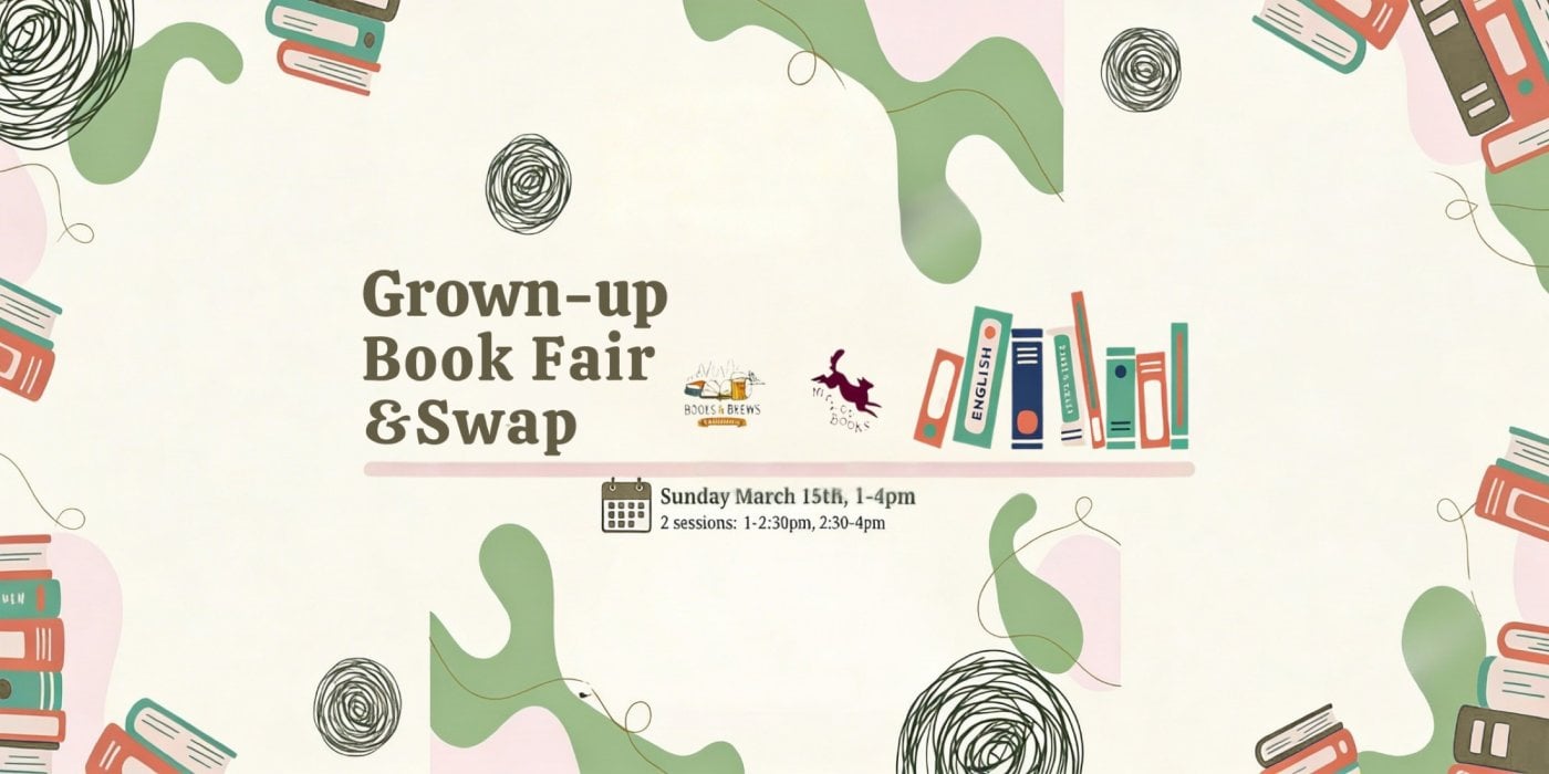 Grown Up Book Fair and Swap-Ardmore
