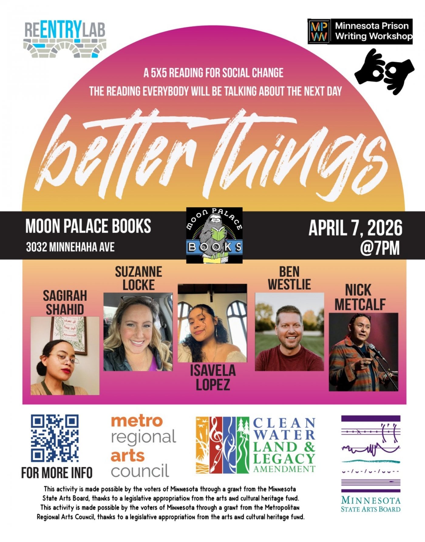 Better Things Gathering & Open Mic (April 2026)