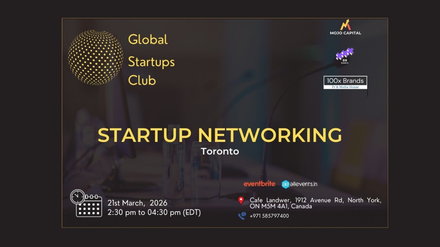 GLOBAL STARTUPS CLUB l STARTUP NETWORKING Toronto 2026