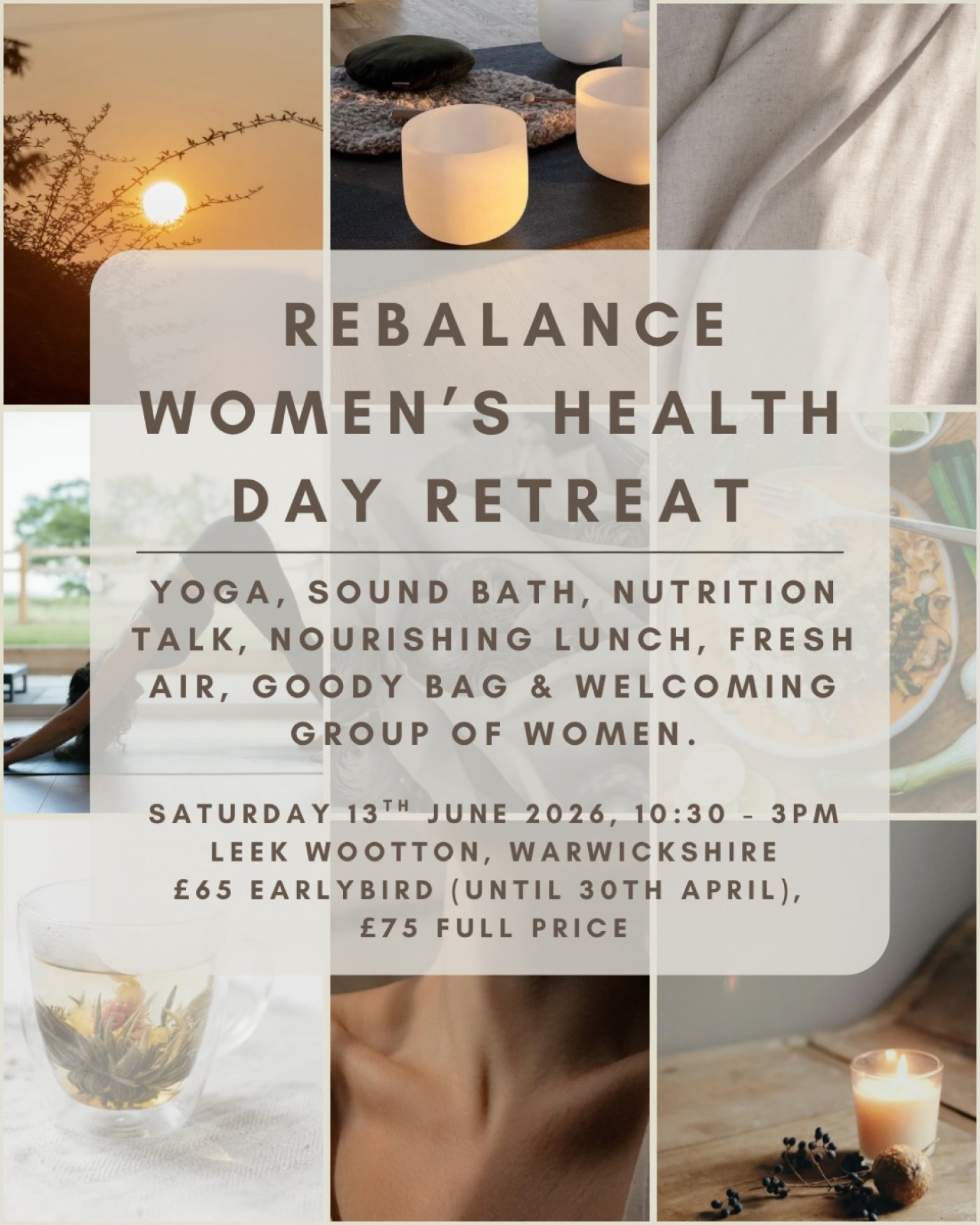 Rebalance Women’s Health Day Retreat