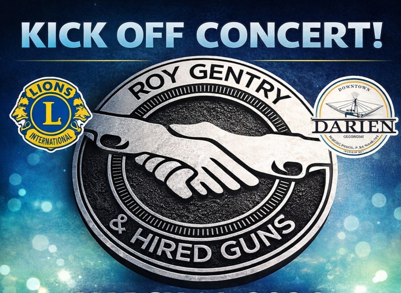 DARIEN WATERFRONT CONCERT SERIES- Roy Gentry & Hired Guns, Darien River ...