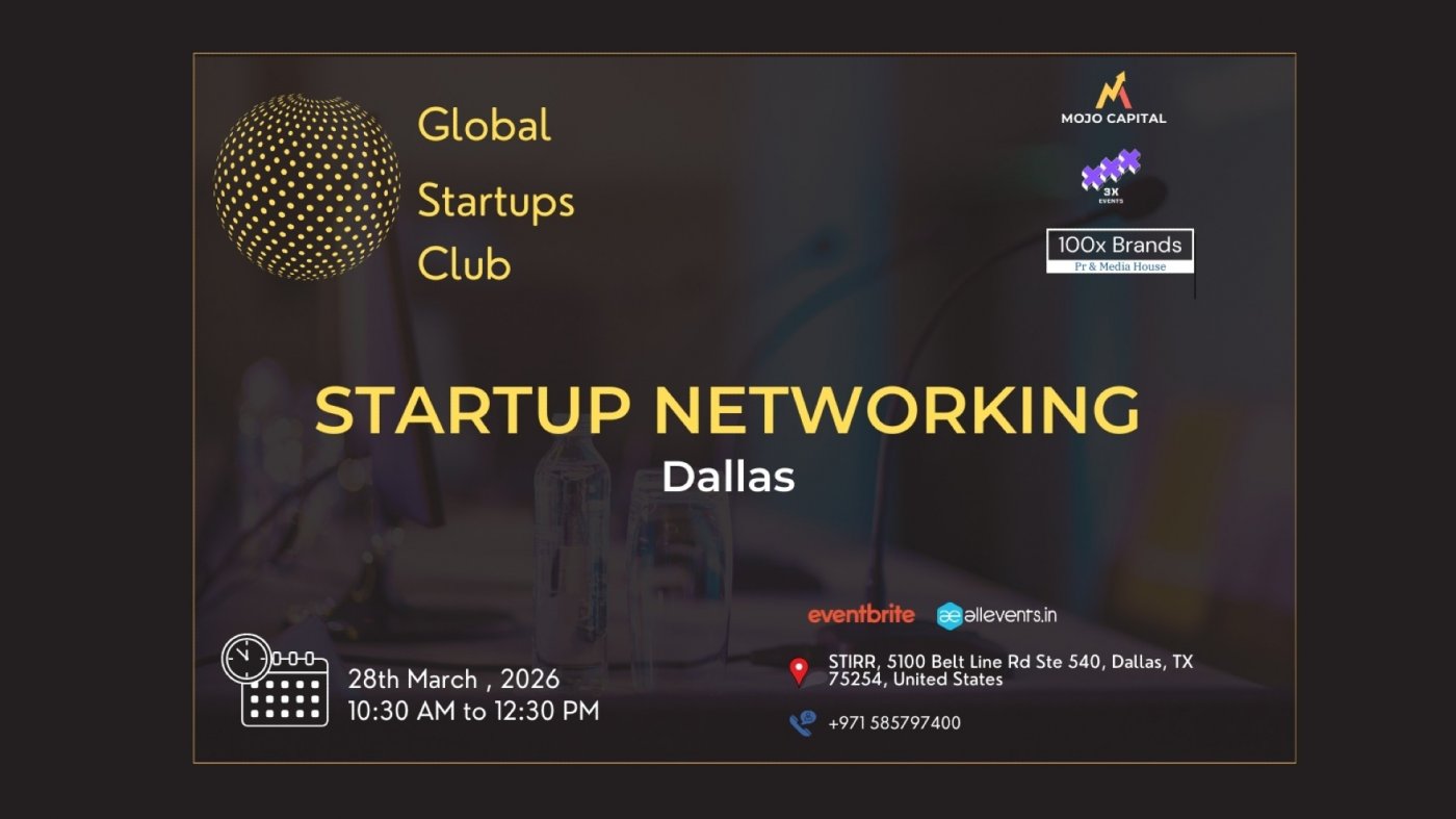 GLOBAL STARTUPS CLUB l STARTUP NETWORKING Dallas 2026