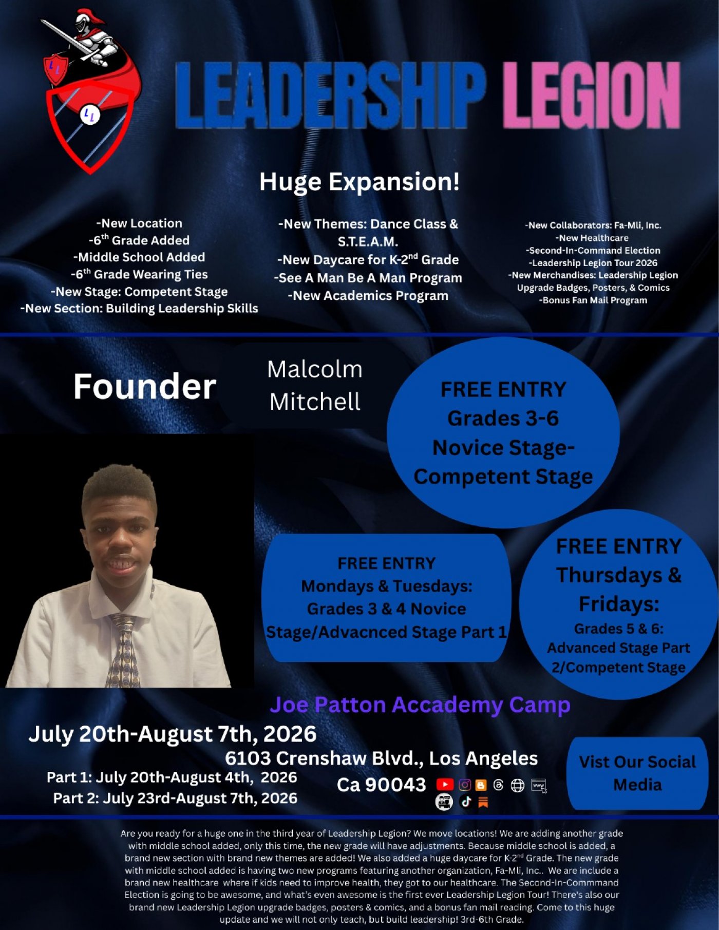 Leadership Legion 3rd Annual