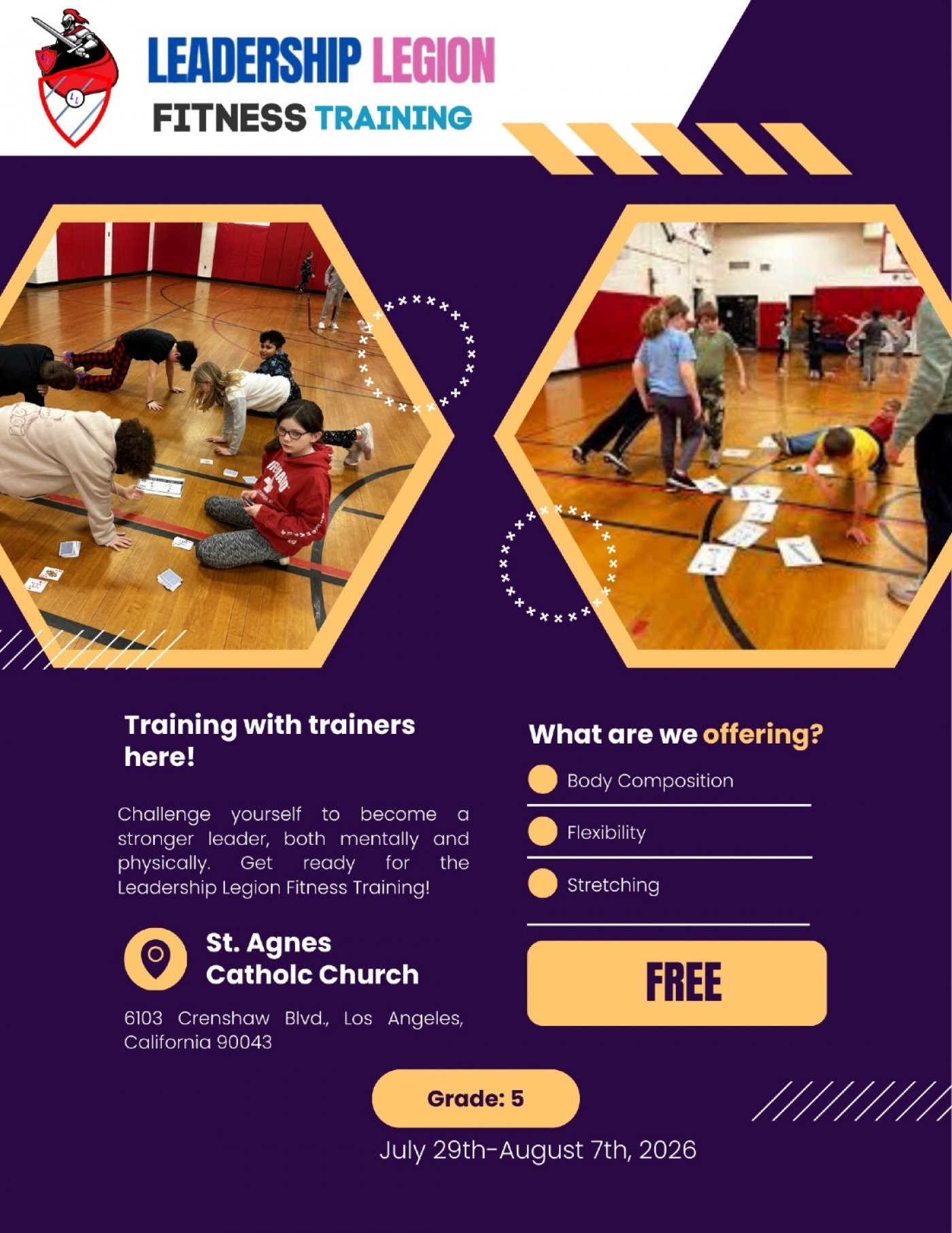 Leadership Legion Fitness Training 2nd Annual