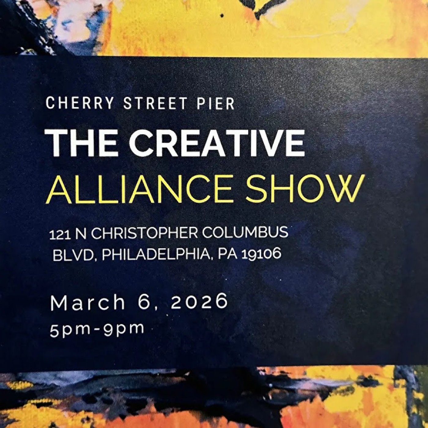 The Creative Alliance Show Opening Night