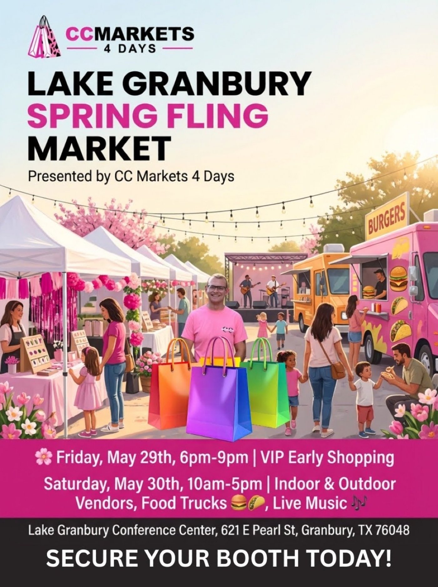? LAKE GRANBURY SPRING FLING Saturday MARKET - Bloom into Summer