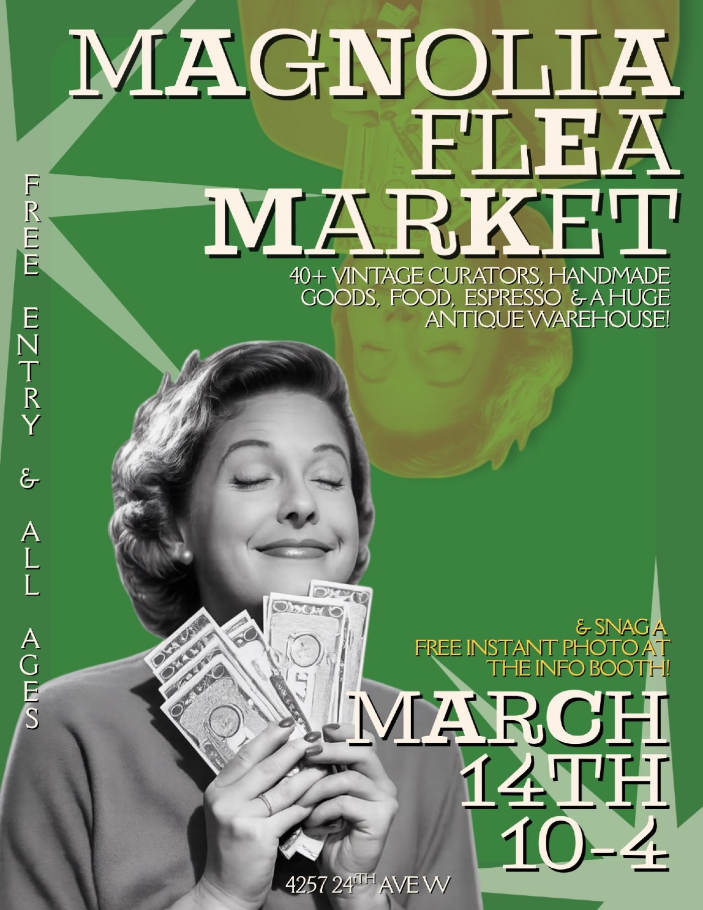 March Magnolia Flea