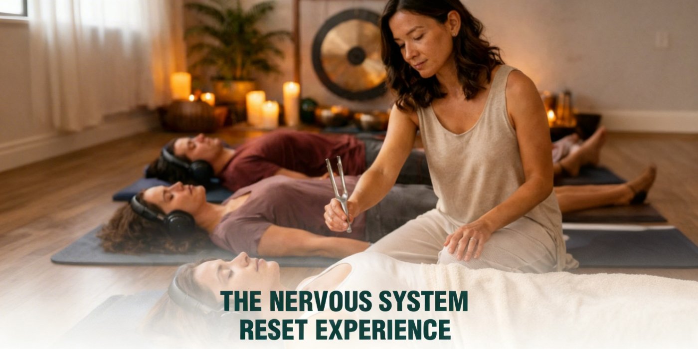 The Nervous System Reset Experience: 9D Breathwork, Sound Healing Technology, and Nature Walk