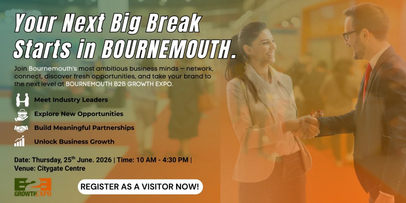 Bournemouth B2B Growth Expo 2026 | Book Your Visitor Ticket At Premier Show