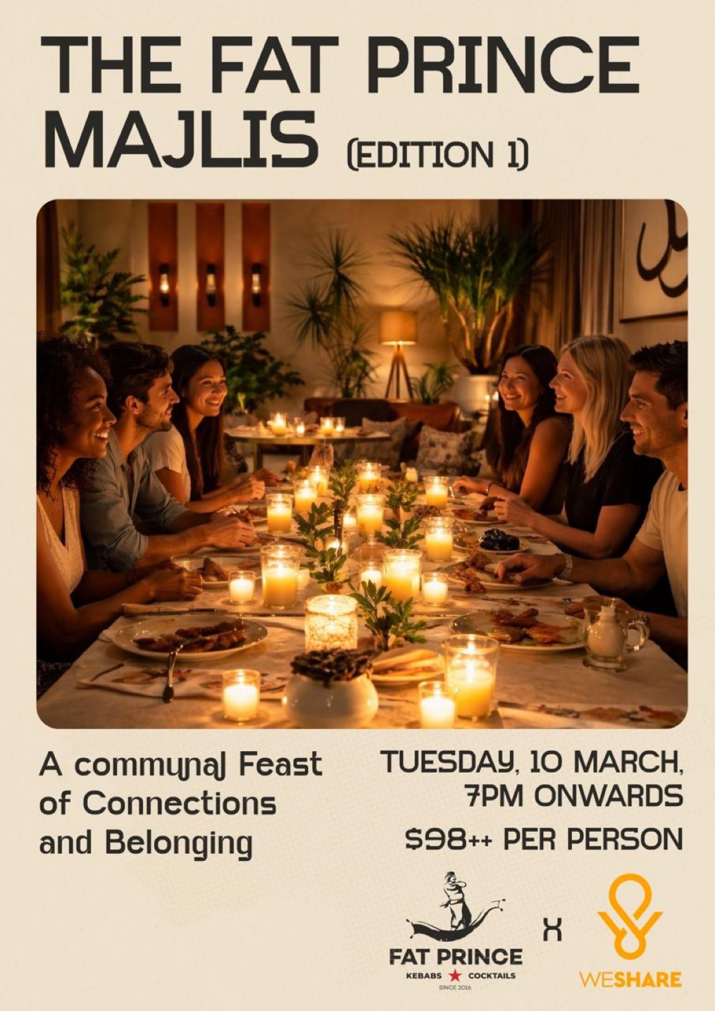 The Majlis at Fat Prince: A Communal Feast, Fat Prince (Formerly The ...