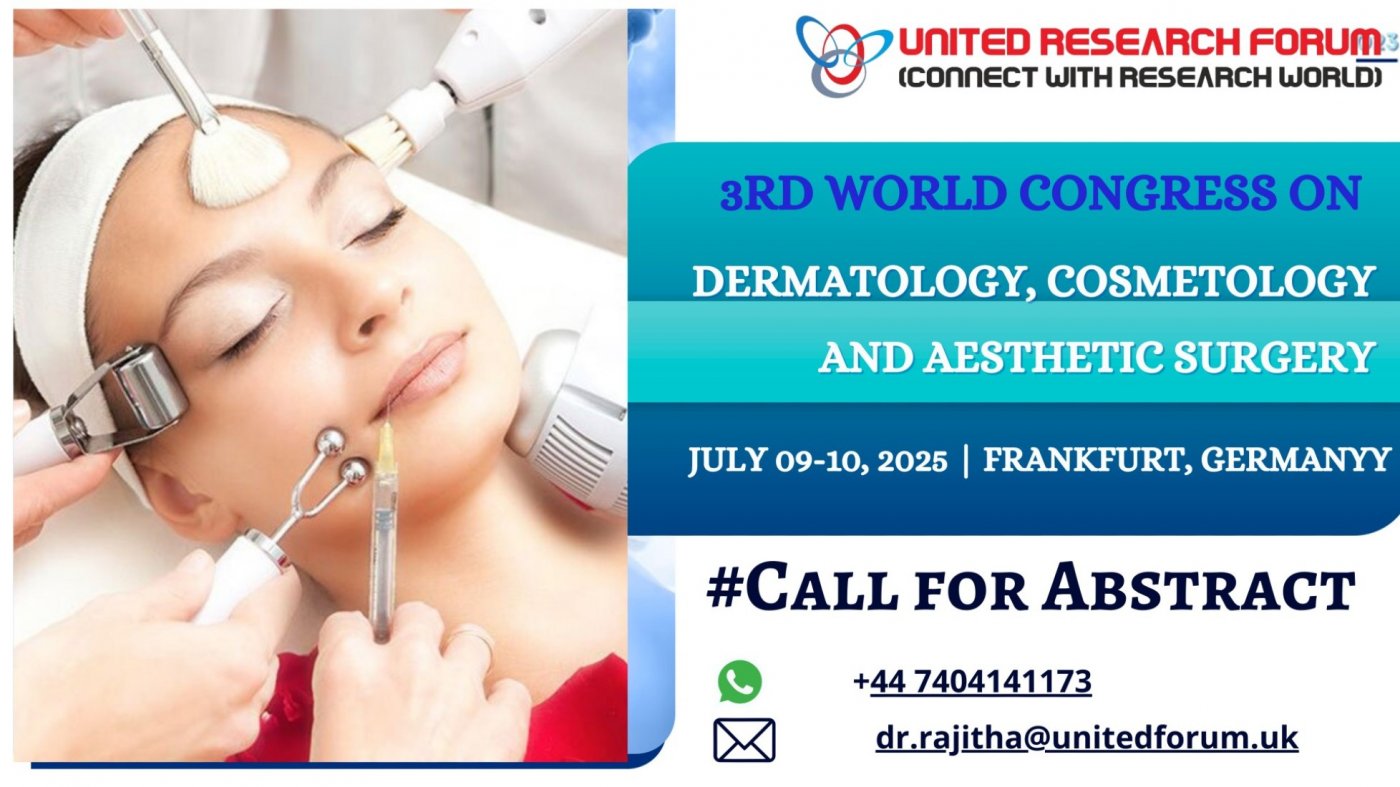3rd World Congress on Dermatology, Cosmetology and Aesthetic Surgery