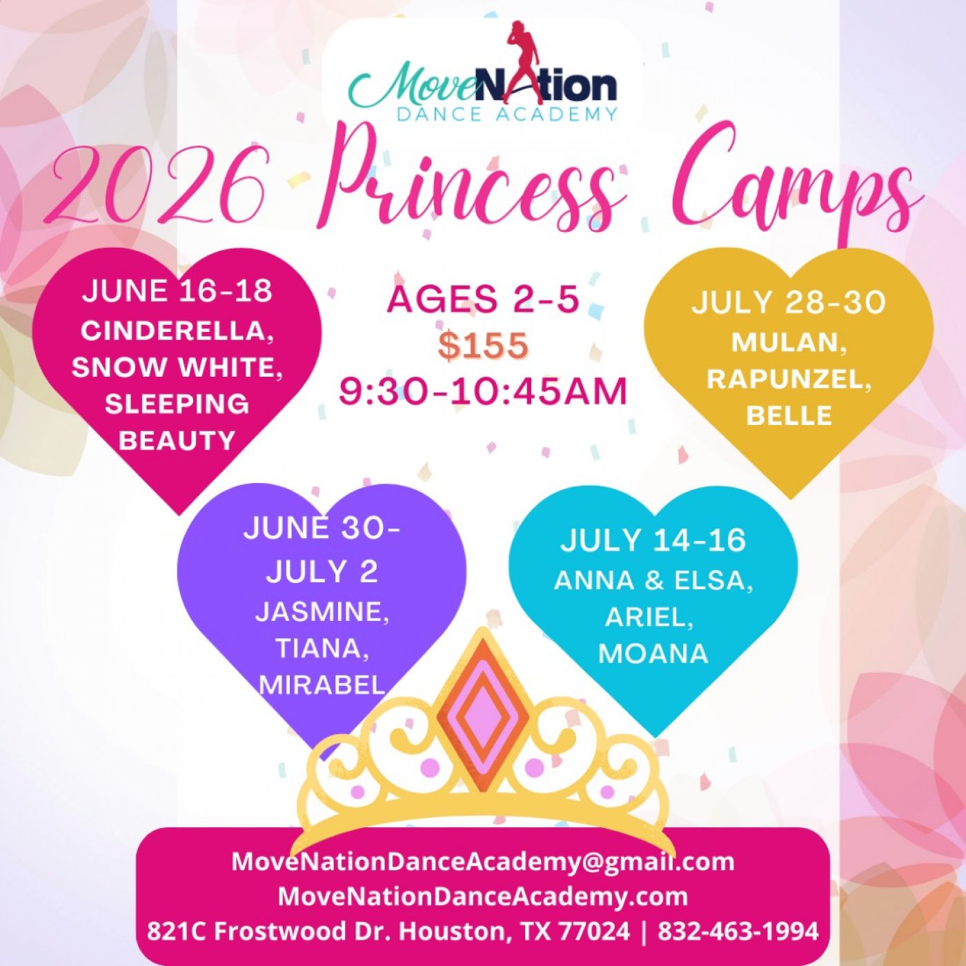 Princess Camps 2026