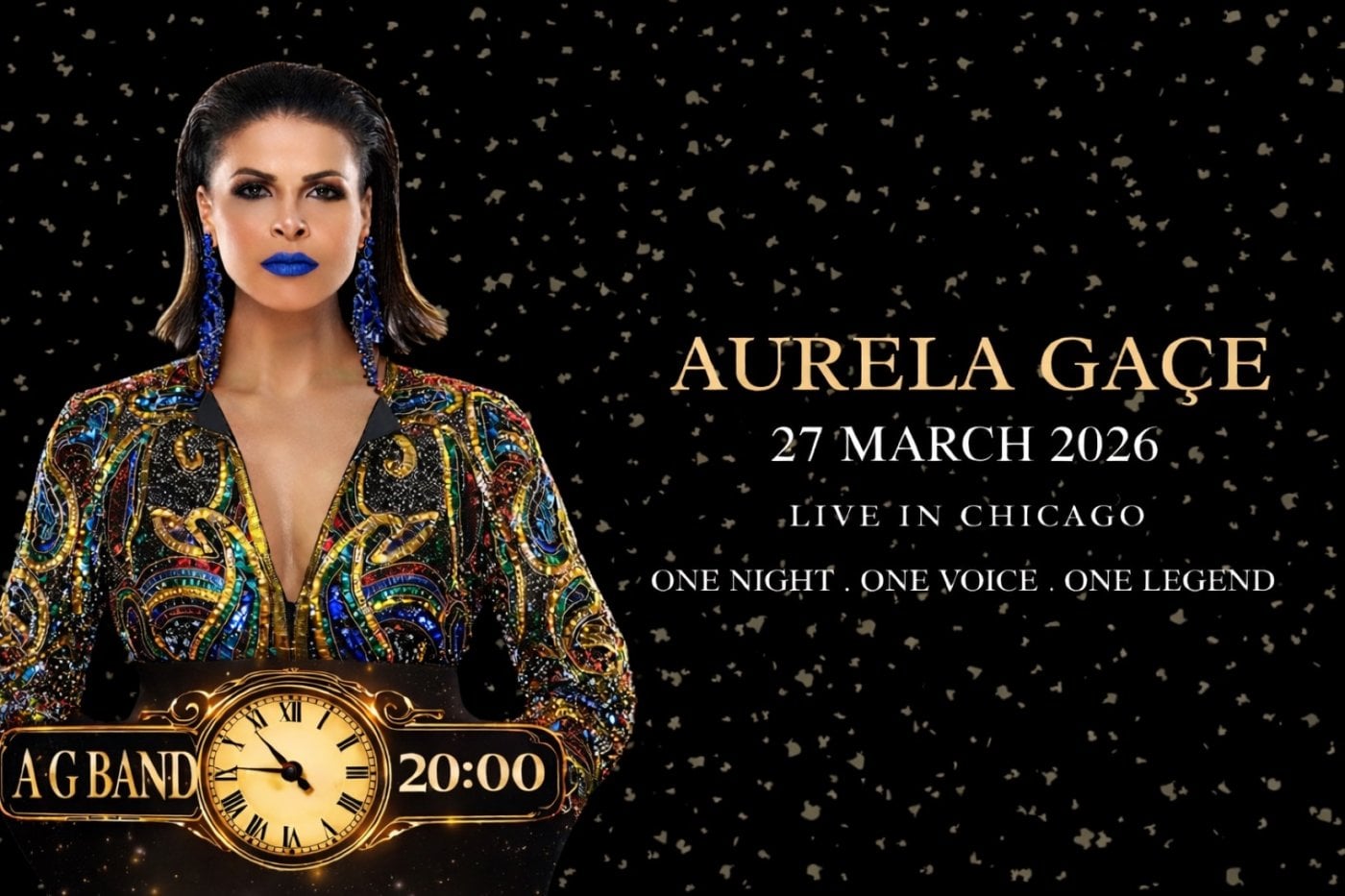 Aurela Gace Show In Chicago