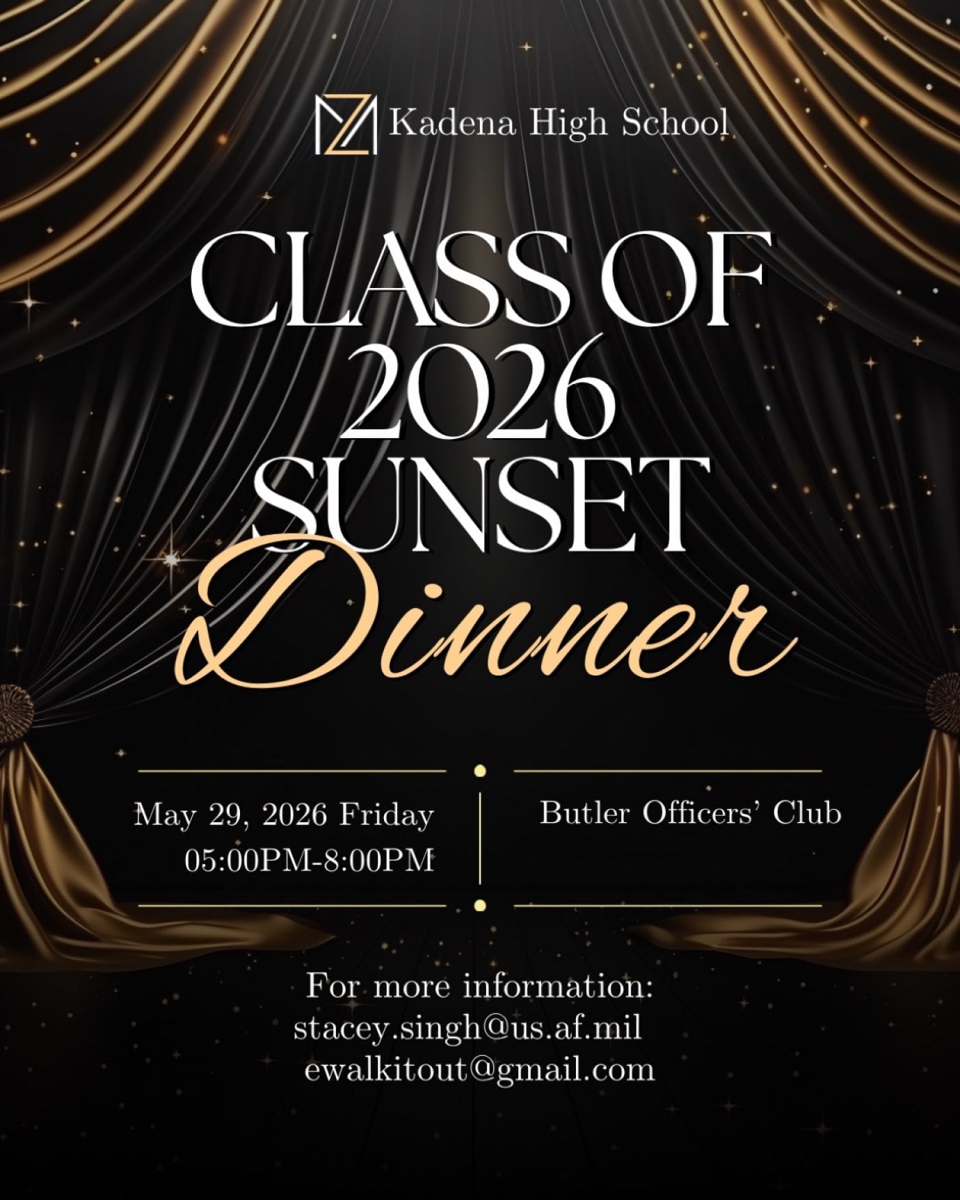 Kadena High School Senior Sunset Dinner