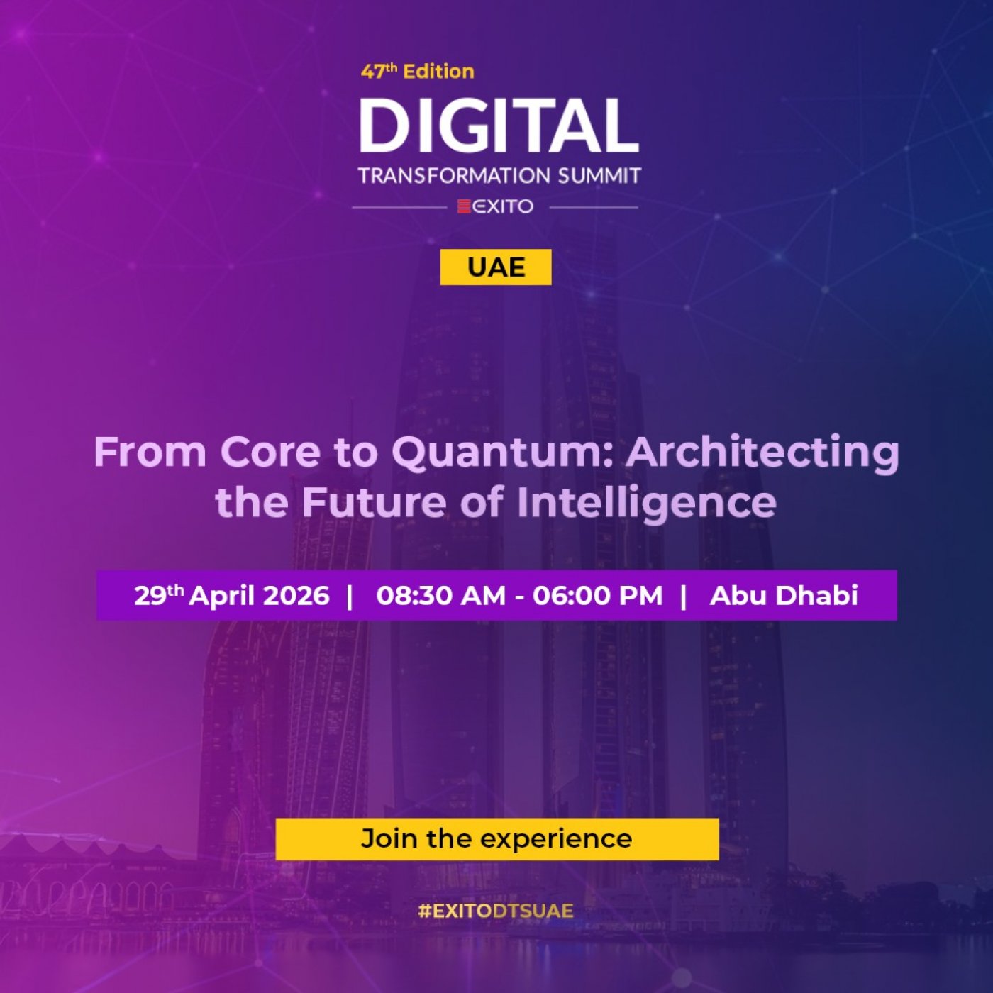 Digital Transformation Summit UAE 2026, Sofitel Abu Dhabi Corniche ...