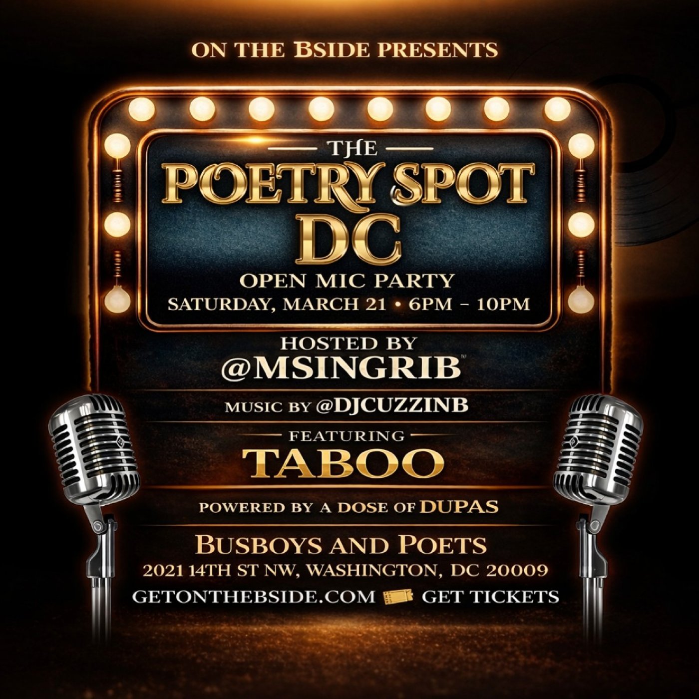 THE POETRY SPOT (DC)